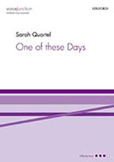 One of These Days SSATBB choral sheet music cover